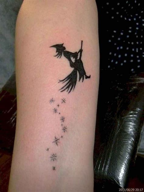 witch sister tattoos|beautiful witch tattoos.